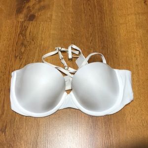 VS strapless padded push up bra with straps